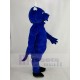 Blue Muscle Bull Ox Mascot Costume Animal