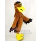 Aigle Brun Costume de mascotte Ace Pilot Oiseau Animal