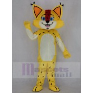 Léopard jaune mignon Costume de mascotte Animal