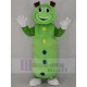Cute Green Caterpillar Mascot Costume Insect