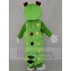 Cute Green Caterpillar Mascot Costume Insect
