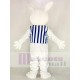 Conejito de Pascua divertido Disfraz de mascota con chaleco