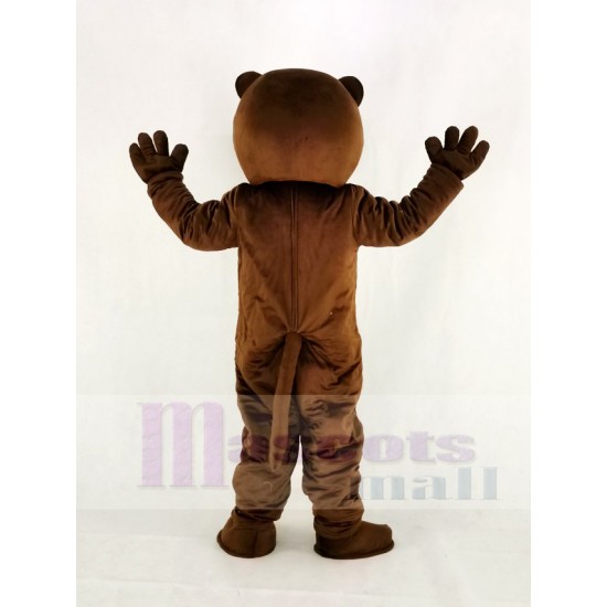 Sport Power Beaver Mascot Costume Animal