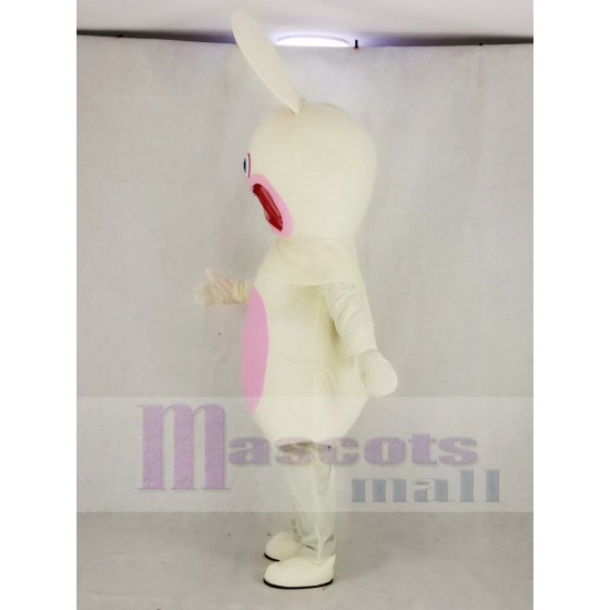 Rayman Raving Rabbit Mascot Costume with Blue Eyes