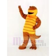 Haute qualité Orange Billy Salamandre Costume de mascotte
