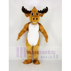 Strong Power Muscle Moose Mascot Costume Animal