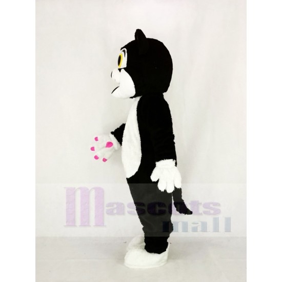 Cute Cat Mascot Costume with Green Eyes