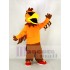 Orange Rooster Mascot Costume Animal