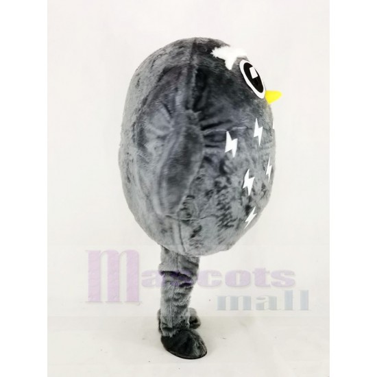 Búho gris lindo Disfraz de mascota Animal