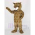 Feroz Marrón Grande Gato leopardo Disfraz de mascota Animal