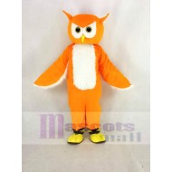 Orange Ollie Eule Maskottchen Kostüm Tier