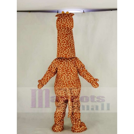 Realistische Giraffe Maskottchen Kostüm Tier
