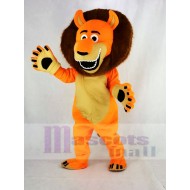 Funny Orange Lion Mascot Costume Animal