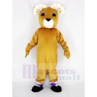 Brown Ram Mascot Costume Animal