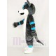 Gris y azul Perro husky Fursuit Traje de la mascota Animal