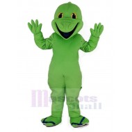 Green Lizard Mascot Costume