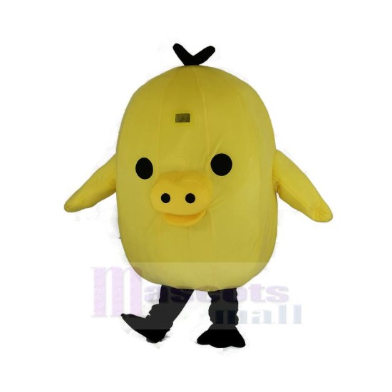 Kiiroitori Rilakkuma Canard poussin jaune Costume de mascotte Animal