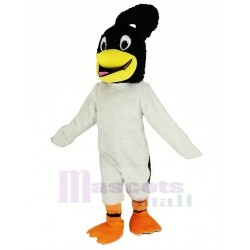 Black Head Roadrunner Bird Mascot Costume Animal