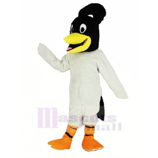 Cabeza negra Pájaro Correcaminos Disfraz de mascota Animal