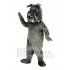 Bully gris oscuro Buldog Disfraz de mascota Animal