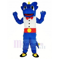 Blue Dragon Mascot Costume Animal