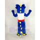 Blauer Drache Maskottchen Kostüm Tier