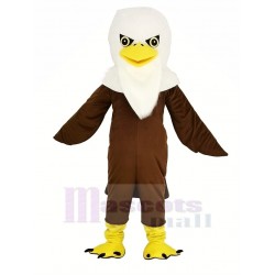 Braune lange Wolle Adler Maskottchen Kostüm Tier