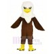 Brown Long Wool Eagle Mascot Costume Animal