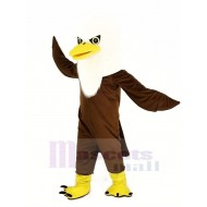 Laine longue marron Aigle Costume de mascotte Animal
