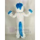 Licorne Costume de mascotte avec la crinière bleue