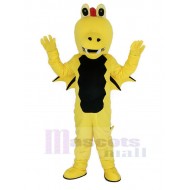 Yellow Thorn Dragon Mascot Costume Animal