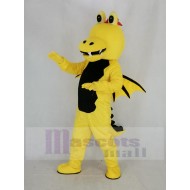 Gelber Dorn Drachen Maskottchen Kostüm Tier