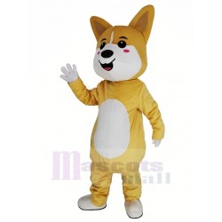 Yellow Lucky Dog Mascot Costume Shiba Inu Akita