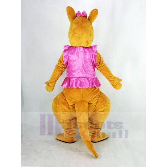 Vestido rosa Canguro Disfraz de mascota Animal