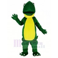 Big Head Green Dino Dinosaur Mascot Costume Animal