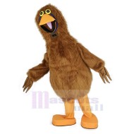 Oiseau brun clair Costume de mascotte Animal