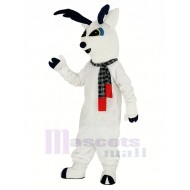 Cerf des neiges Costume de mascotte avec écharpe