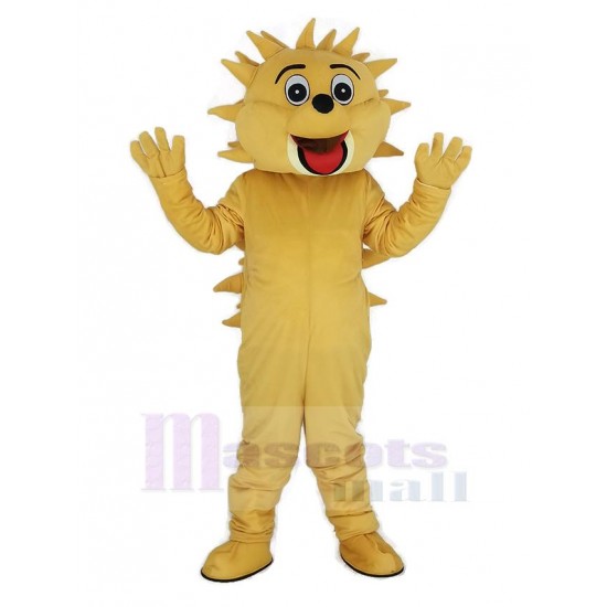 Brun clair Hérisson Costume de mascotte Animal