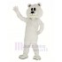 Süßer weißer Bär Maskottchen Kostüm Tier