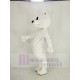 Cute White Bear Mascot Costume Animal