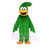Green Plush Roadrunner Bird Mascot Costume Animal