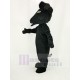 Black Mustang Horse Mascot Costume with Yellow Eyes