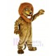 León sonriente marrón Disfraz de mascota Animal