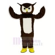 Hibou brun Costume de mascotte Animal