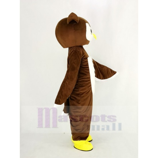 Búho marrón Disfraz de mascota Animal