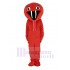 rouge Serpent cobra Costume de mascotte Animal