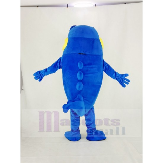 Grasa azul real Cocodrilo Disfraz de mascota Animal