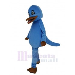 Light Blue Platypus Duck Mascot Costume