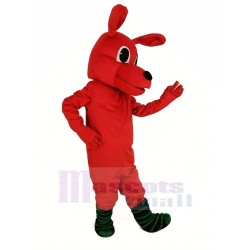Red Kangaroo Mascot Costume Animal