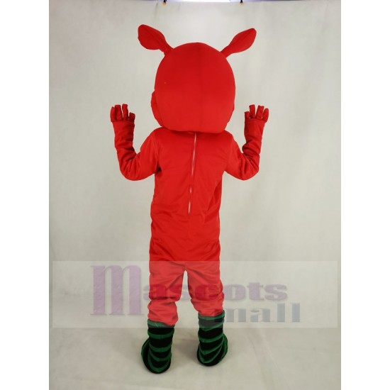 Rotes Känguru Maskottchen Kostüm Tier